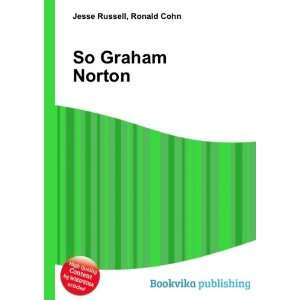  So Graham Norton Ronald Cohn Jesse Russell Books