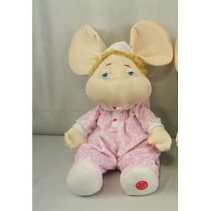  18 Pink Praying Topo Gigio in Spanish Plush Doll Toy 