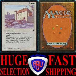 Moat   Legends   ID# 5826 MTG MAGIC CARD  