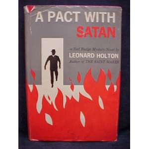   PACT WITH SATAN Red Badge Detective Series Leonard Holton Books