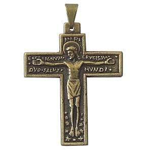  Unique crucifix   Bronze (4cm or 1.57) Rosary/Pendant 