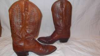 Mens SHOES Boots Dan Post Lizard Genuine Cowboy 9.5 D  