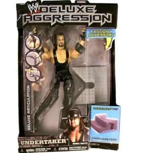  WWE Deluxe Aggression Series 8 Undertaker Action Figure Toys & Games
