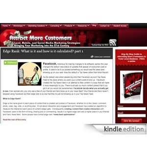  Attract More Customers Kindle Store Anne Perez