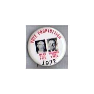Munn and Uncapher, 1972 Prohibition Party U.S. Presidential Campaign 