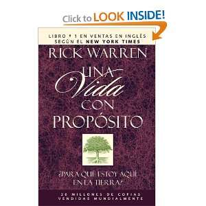 Una Vida con Proposito (Spanish Edition) (Hardcover)  N/A 