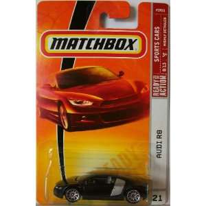 Matchbox 2010 Audi R8 # 21 Sports Car 164 Scale Toys 