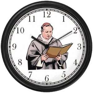  Priest or Monk Reading Scriptures Christian Theme Wall 