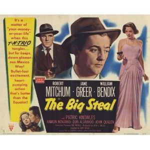  The Big Steal   Movie Poster   11 x 17