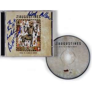  We Are Augustines Authentic Autographed Rise Ye Sunken 