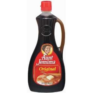 Aunt Jemima Original Syrup   12 Pack:  Grocery & Gourmet 