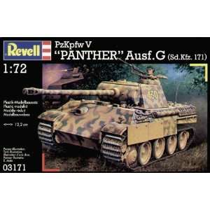  Panther Ausf G PzKpfw V Battle Tank 1 72 Revell Germany 