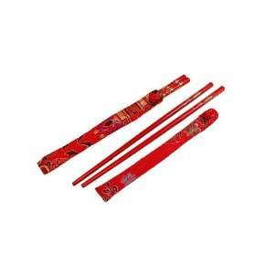  Amico Dragon and Phoenixe Style Wooden Couple Chopsticks 