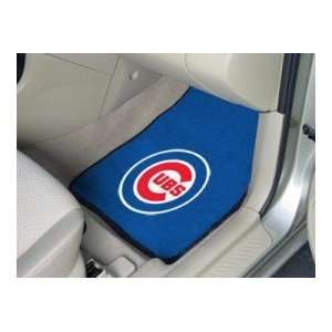  MLB Chicago Cubs 2 Car \ Auto Mat Set: Sports & Outdoors