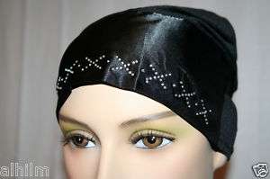 Satin Underscarf Cap Hijab Hejab Shawl Abaya Islam Hat  