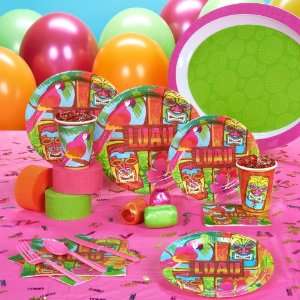 Amscan Luau Party Deluxe Party Kit (8 guests) 206321: Toys 