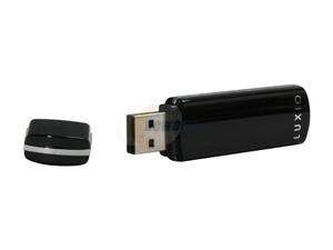 SUPER TALENT Luxio 64GB BLACK COLOR Flash Drive (USB2.0 Portable 