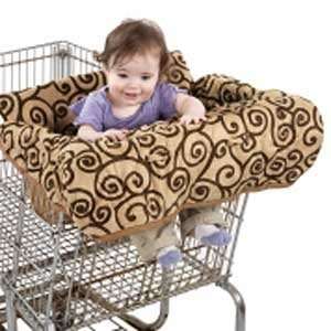  Clean Shopper   Minky Brown Swirl Baby