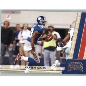  2011 Panini Threads #99 Hakeem Nicks   New York Giants 