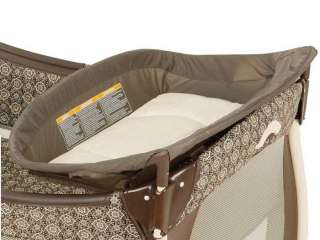 The changing table provides an ideal height for better efficiency and 