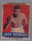 1948 LEAF #1 boxing card w/JACK DEMPSEY IN VERY GO