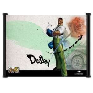  Super Street Fighter IV 4 Game Dudley Fabric Wall Scroll 