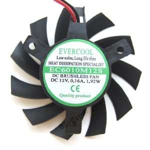    Evercool 60x10mm DC 12V VGA Cooler Replacement Fan: Electronics