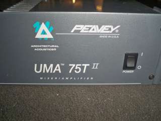 Peavey UMA 75T II Acoustic Amplifier / Mixer  