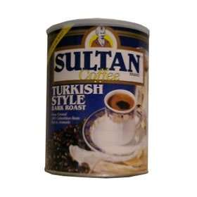 Turkish Style Dark Roast Coffee (Sultan), 14oz (400g)  