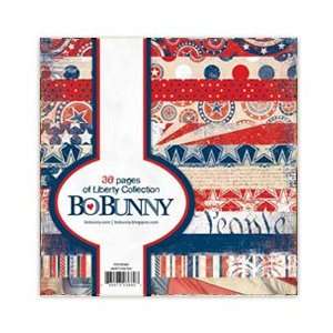  Bo Bunny Press   Liberty Collection   6 x 6 Paper Pad 