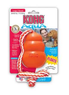 Kong LG Aqua Toy It Floats Great Lake Pool Fun Dog Toy  