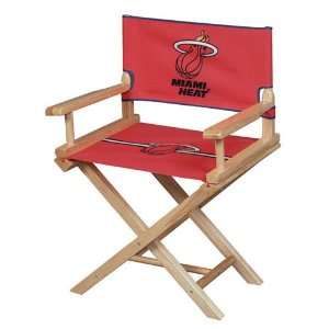  Miami Heat Jr Directors Chair Memorabilia. Sports 