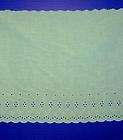 Embroidered 100% Cotton Eyelet Lace Fabric 13 Beige