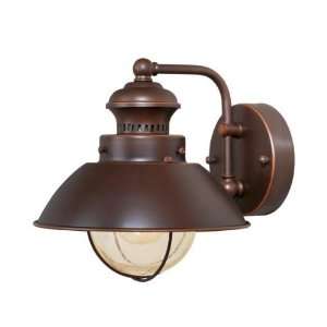 Vaxcel Lighting OW21581BBZ Burnished Bronze Harwich Transitional 