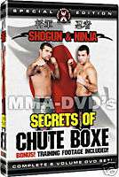 Mauricio Shogun Rua UFC MMA Champ Chute Boxe DVDS  