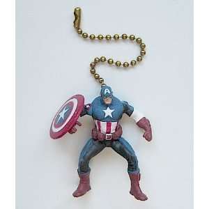 NEW Rare Collectible Captain America 3 D Figure Ceiling Fan Pull Light 