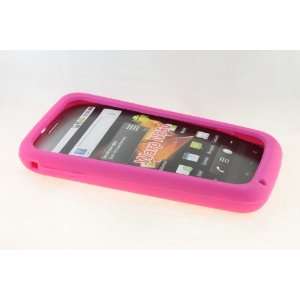   ZTE Warp N860 Skin Case Cover for Hot Pink Cell Phones & Accessories