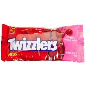  Twizzlers Licorice Nibs, Cherry, 2.25 oz, 36 ct (Quantity 