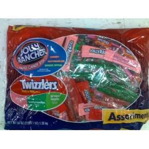 Jolly Rancher/Twizzlers Assortment Family Pack, 55oz Bag (Pack of 2 