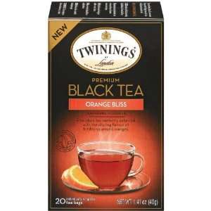 Twining Tea Orange Bliss Tea, 20 ct Grocery & Gourmet Food