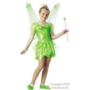    Childs Tinkerbell Fairy Costume (Size:Small 6 8): Toys & Games