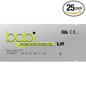  babi One Step Ovulation (LH) Test Strips, 100 Count 