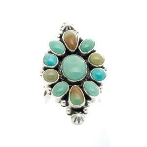  Blue and Green Turquoise Ring Jewelry