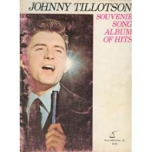  Johnny Tillotson Souvenir Song Album of Hits, Keys Popular 