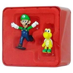  Super Mario   Luigi And Koopa Troopa 2 Pack Collector Tin 