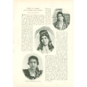  1900 Turkish Women Armeniam Moslem Greek Jewish Salonica 