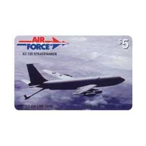 Collectible Phone Card $5. Air Force II KC 135 Stratotanker Aircraft