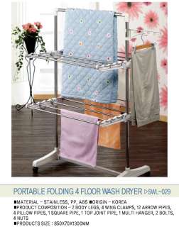 Living room Drying Rack★Wash Dryer★DIY★Clothes Hanger  