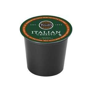  Tullys ITALIAN ROAST Coffee   12 K Cups: Kitchen & Dining
