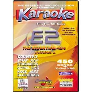  Chartbuster Karaoke Essential 450 Volume 2 Cd+G 
